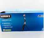 Hart New Hybrid 20V Cordless Tripod Led Work Light 2,700 Lumens 5 Ft Tool. Price: $97.00.