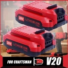 For Craftsman V20 Lithium Ion Battery 2.0AH CMCB202-2 20VOLT Max CMCB204 New. Price: $28.99.