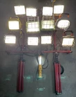 2 Craftsman Twin Head Halogen Heavy Duty Tripod 6 Single Cargo Trouble Light Set Used. Price: $149.99.