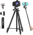 71" Camera Tripod, Versatile Cell Phone With Wireless Remote Holder New. Price: $30.99.