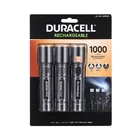 Duracell 1000 Lumen Rechargeable Flashlight - 3 Pack, Powerful, Durable New. Price: $18.00.