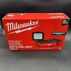 New Milwaukee M12 Packout Flood Light With Usb Charging (2356-20) Tool Only. Price: $79.99.