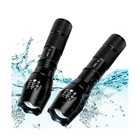 Thuzw 2 Pack Tactical Flashlight Torch, Military Grade 5 Modes Xml T6 3000 Lu... New. Price: $16.69.