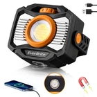Everbrite Magnetic Work Light Rechargeable Led, 2000LM Black & Orange New. Price: $24.51.