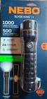 Nebo Slyde King 1K Rechargeable Flashlight New. Price: $29.99.