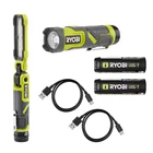Usb Lithium Cordless Inspection Flashlight And Compact Led 3-MODE Kit New. Price: $99.05.