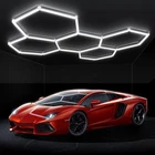 Brillihood Led Hexagon Garage Lights, 24 Pack Car 5-GRID, White New. Price: $75.10.