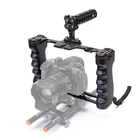 Zeadio Camera Video Rig Cage Aluminum Filmmaking Movie Kit Top Handle New. Price: $96.10.