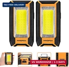 Innofox 2-PACK Led Rechargeable Magnetic Work Light 1500 Lumens, Hanging Hook Wi New. Price: $55.98.