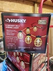 Husky Socket 50 Feet String Caged Work Light Power Cord Indoor/outdoor S14 New. Price: $35.00.