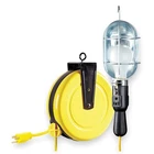 Lumapro 1W943 Cord Reel W/LAMP,INCAN,25FT,16AWG,120VAC New. Price: $127.14.