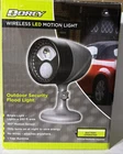 Dorcy Wireless Led Motion Light, An Outdoor Security Flood Open. Price: $15.99.