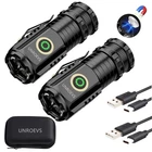 Unroevs Mini Flashlight 2550 Lumens Rechargeable Usb Charging, Small Flashl... New. Price: $41.65.