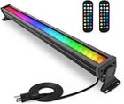 Rgbw Led Wall Washer Light Bar, 144W Rf Hand Remote Control System, Outdoor Open. Price: $121.92.