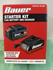 New Bauer 20V Starter Kit 5AH Battery Included Charger Model 1907C-B-SK. Price: $69.99.