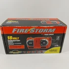 Black & Decker Fire Storm FS18RC 18V Radio/ Battery Charger Open. Price: $69.99.