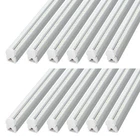 12 Pack Led T5 Integrated Single Fixture 4FT 20W Shop Ceiling Lights Clear New. Price: $74.88.