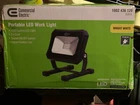 Commercial Electric Portable Led Work Light 1000 Lumens (1002-436-120) Black New. Price: $29.99.
