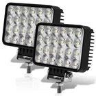 Adzoon Led Tractor Lights 2PCS 6 Inch 10000LM 12V Flood Black New. Price: $83.65.