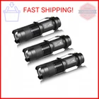 Ultrafire 3 Pack Mini Flashlights Focus Adjustable SK68 Single Mode Tactical Led New. Price: $22.34.