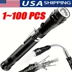 3 In 1 Flexible Magnetic Telescopic Flashlight On Both Ends & Led New. Price: $65.97.