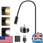 Eray Plug-in Led Wall Mount Reading Light With 15" Flexible Gooseneck & Usb Char New. Price: $56.00.