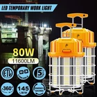 2PACK 80W Led Temporary Work Light Linkable Warehouse Construction Jobsite Lamp New. Price: $125.80.