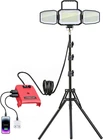Milwaukee-compatible 150W Led Work Light With 1.6M Stand, Usb-c Charging New. Price: $69.10.