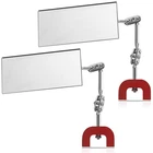 Pcs Rectangular Inspection Mirrors Magnetic Base Welding 4" X 2" Mag... New. Price: $70.02.