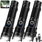 Kingcaesar 3-PACK 90,000 Lumens Super Bright Rechargeable Led Flashlights New. Price: $63.98.