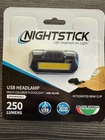 New Nightstick Headlamp Rechargeable 250 Multi Colored Floodlight USB-4510B. Price: $19.99.