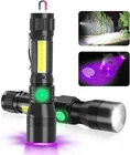 Uv Rechargeable Flashlights TACTICAL,1000 High Lumens 3 In Led Black New. Price: $44.99.