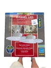 (2 Pack) 3-PANEL 8000 Lumens, Direct Led Retro-fit Indoor Garage Work Light Nos New. Price: $55.00.