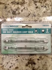 Luminar Indoor, Double Ended 300 Watt Halogen Light Bulb, 2 Pack #63040 New. Price: $10.99.