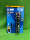 Kobalt 1500-LUMEN Mode Focusing Led Rechargeable Flashlight New (E4). Price: $18.00.
