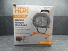 Hdx 600-WATT Halogen Portable Work Light 1004067209 Open. Price: $13.99.