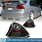 Led Tail Lights For 2001-2003 Honda Civic Door Coupe Turn Signals Brake Lamp New. Price: $130.99.