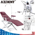 Dental Mobile Folding Chair Led Light / Portable Turbine Unit Syringe 4HOLES New. Price: $60.18.