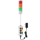 3 Stack Super Bright Led Tower Lights With Buzzer, Red/yellow/green New. Price: $109.99.