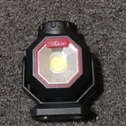 Hyper Tough 500LM Rechargeable Portable Led Worklight Cordless Black Red Trim Used. Price: $10.00.
