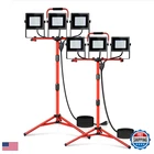 Juyace 2-PACK 150W Led Work Light Tripod Stand 15000LM Dual Head Flood New. Price: $223.98.