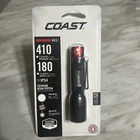 Coast Alkaline Flashlight 355 Lumens #IP54 Pure Beam Focus - New. Price: $19.99.