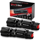 Gearlight M3 Mini Led Flashlight 2-PACK Bright &small Tactical #00001 New. Price: $14.99.