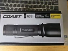 Coast TX11R 635 Lumen Rechargeable Long Range Tactical Led Flashlight With Spot New. Price: $61.80.