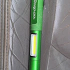 Snap-on Green Led Rechargeable Flashlight, Usb 5V, Aluminum, Pocket Clip Used. Price: $35.00.