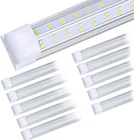 10-PACK 8FT Led Shop Lights, 19000LM, V Shape, Linkable, Cold White New. Price: $284.99.