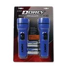 Dorcy Led Flashlight Pack, 1 Battery (included), Blue, 2/PACK New. Price: $18.28.
