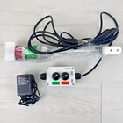 2-STACK Led Andon Tower Signal Light, Red/green, On/off, Abb Selector Switch New. Price: $42.74.