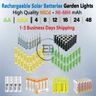 Solar Rechargeable Batteries / Aaa Battery 4 8 16 20 Lot Garden Lights New. Price: $19.99.