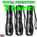 Super-bright Led Tactical Military Flashlight Torch 5 Modes Zoomable New. Price: $19.95.